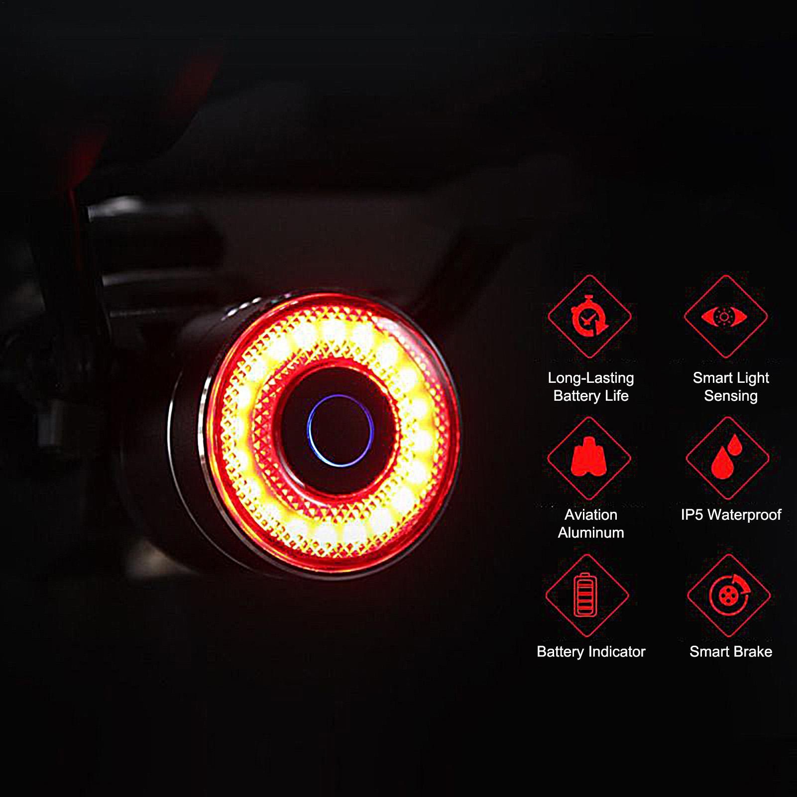 Bike Rear Light Smart Bike Bac - đánh giá và giá Mountain Biking Lights