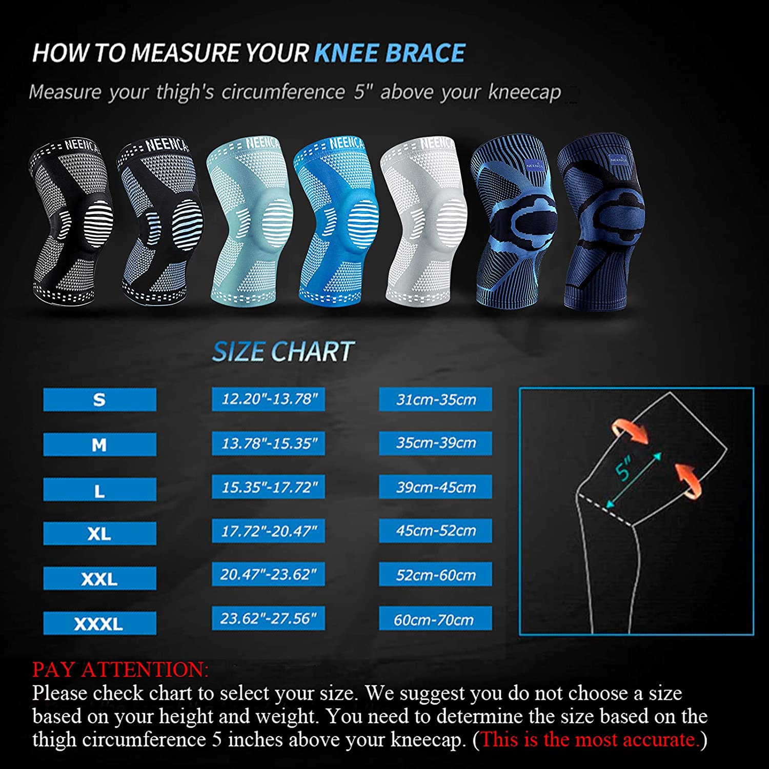 NEENCA Đầu Gối, Đầu Gối Nén Ta - đánh giá và giá Mountain Biking Knee Pads