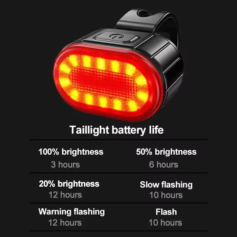 Bike Tail Light with LED Displ - đánh giá và giá Mountain Biking Lights