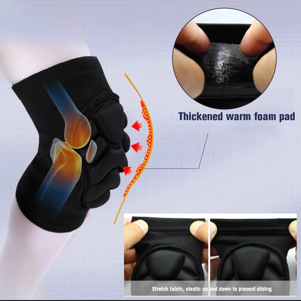 GOMOREON 1 Dày Xốp Lót Đầu Gối - đánh giá và giá Mountain Biking Knee Pads