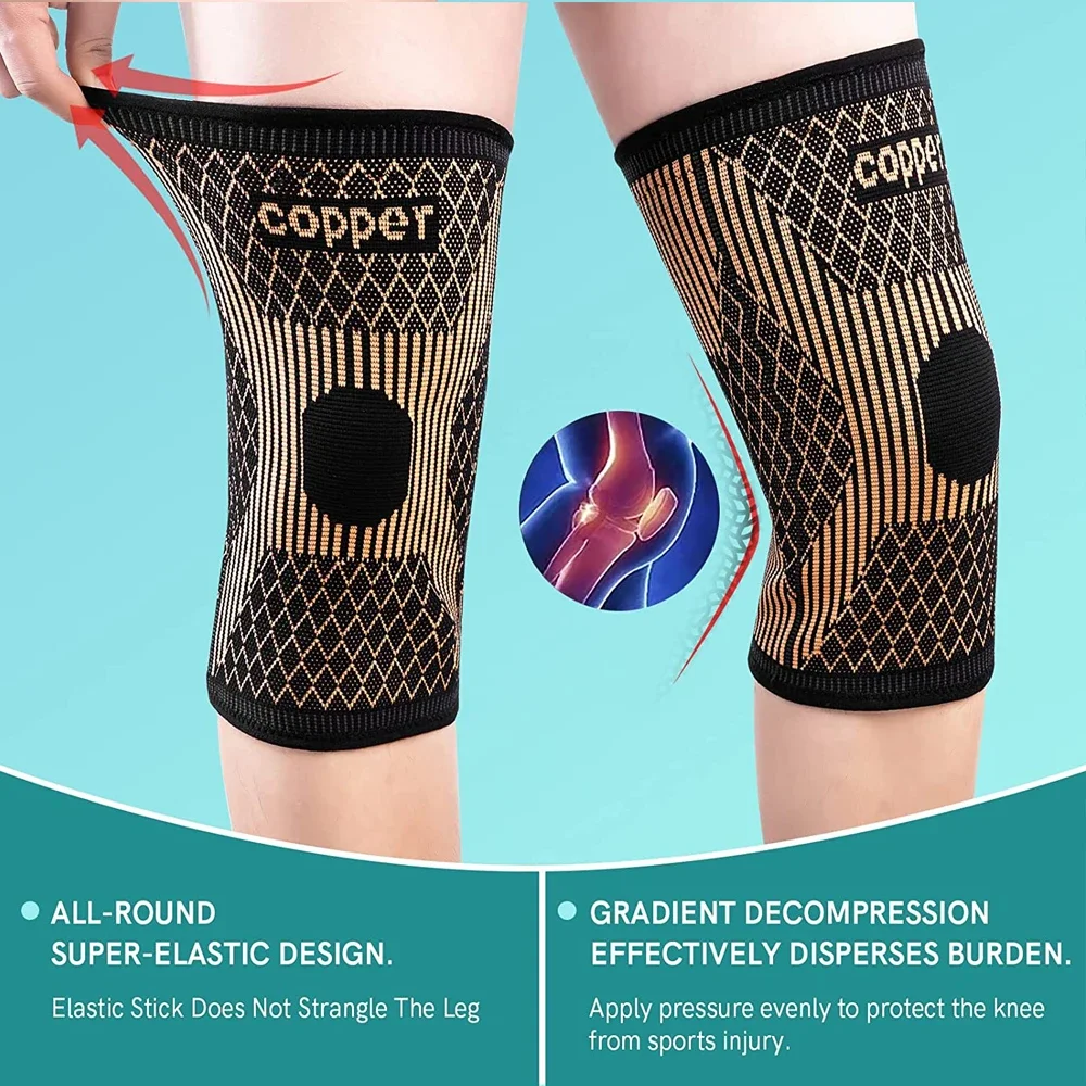 Copper Knee Brace for Arthriti - đánh giá và giá Mountain Biking Knee Pads