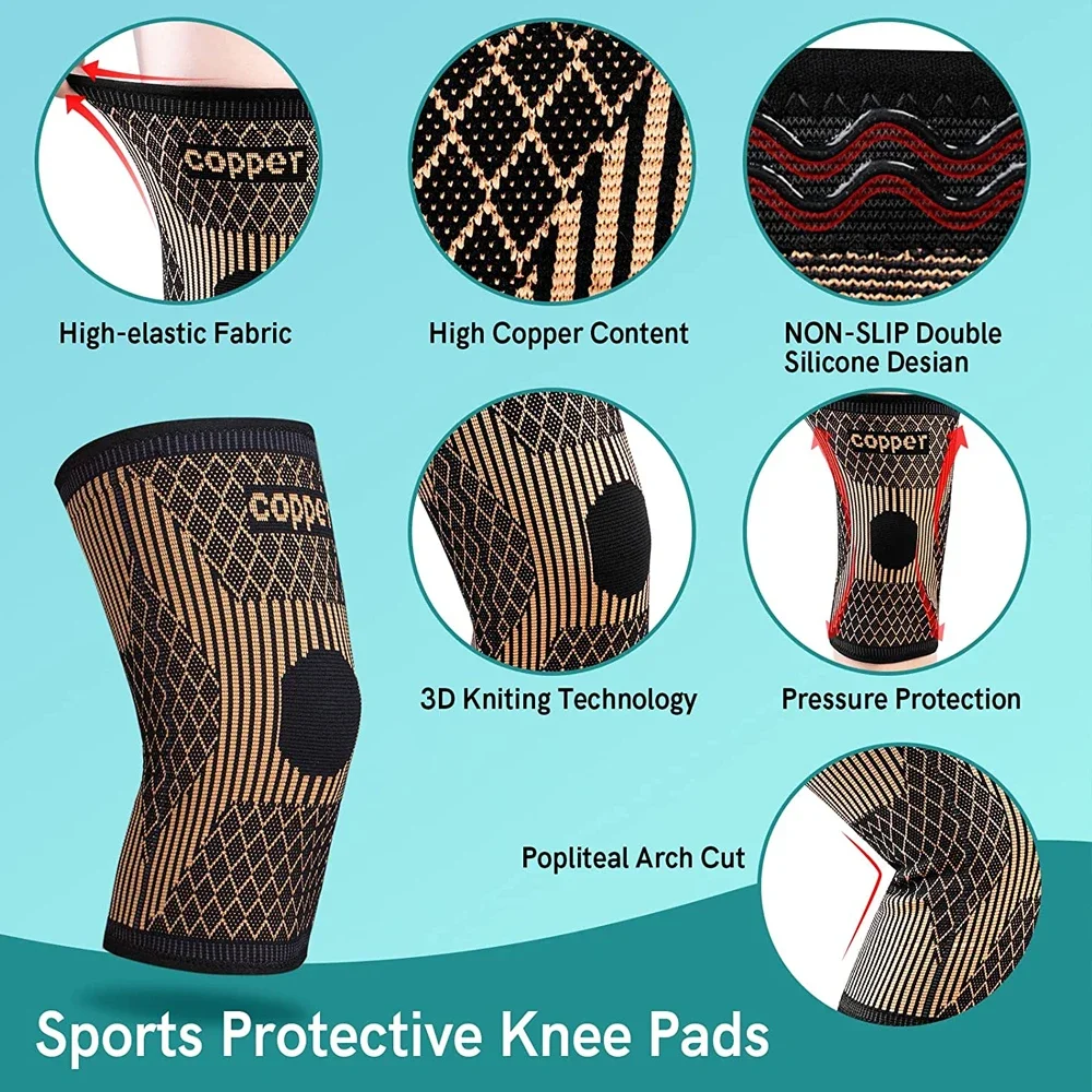 Copper Knee Brace for Arthriti - đánh giá và giá Mountain Biking Knee Pads